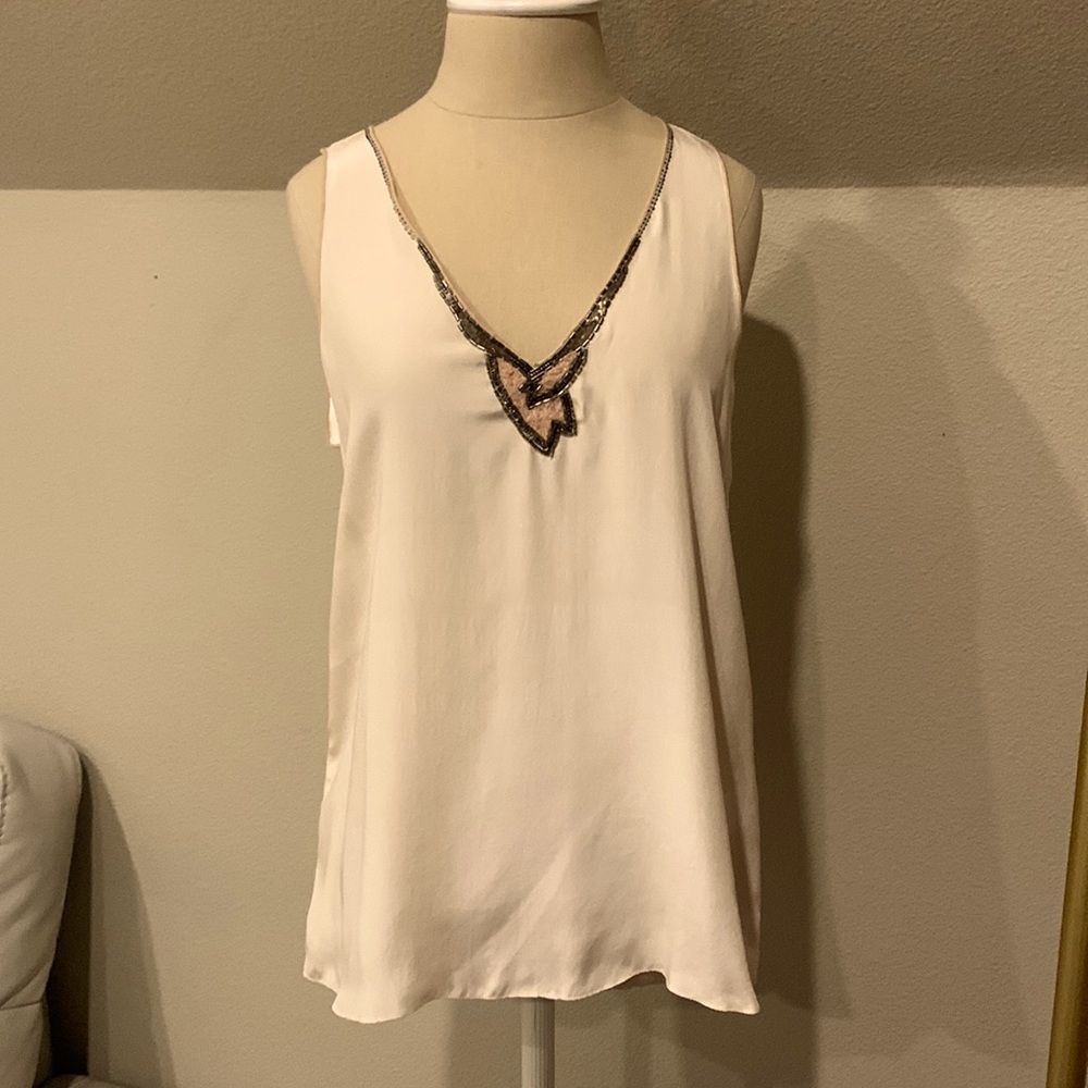 Graham and Spencer silk tank